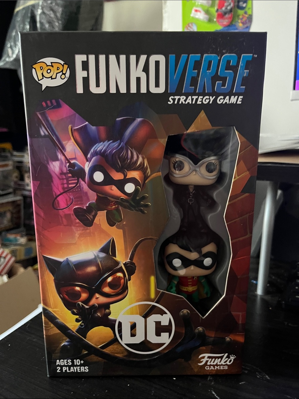 Funko FunkoVerse DC Strategy Game Boxed Set - Black, Red, Green, Blue